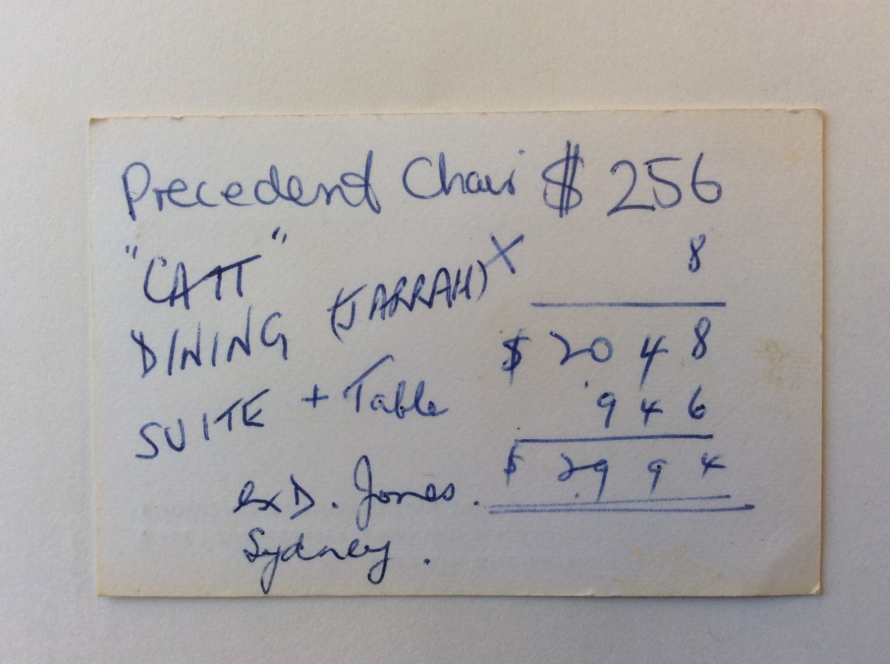 8-chairsvintage-catt-dining-parker-era-australian