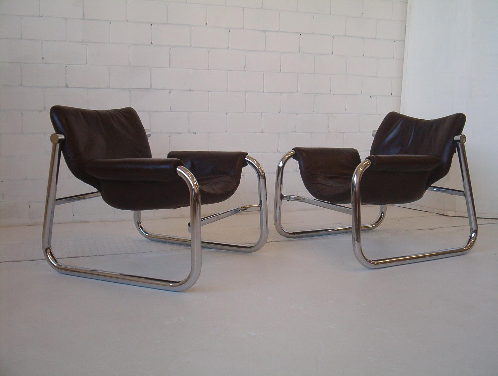 pair-arkana-leather-chairs-maurice-burke-vintage-used-b&b-italia-era