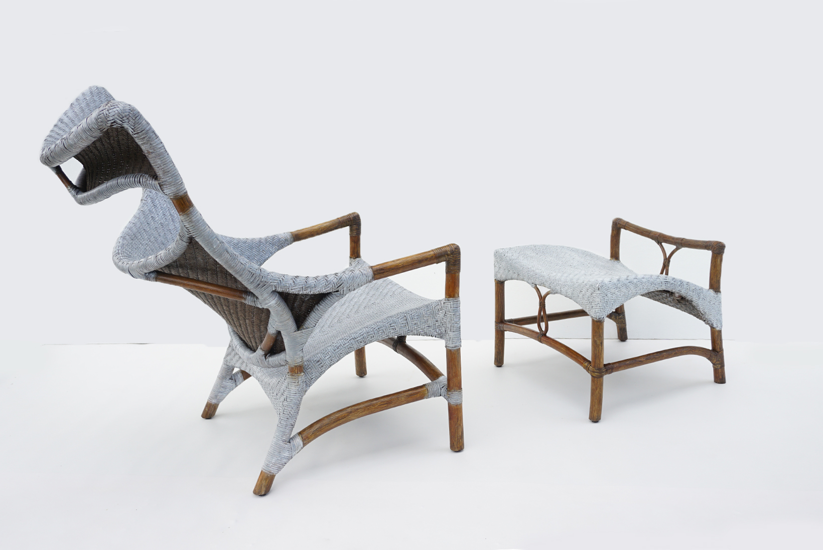Yamakawa-japanese-designer-pair-chairs-vintage-cane-pretzel-rattan-danish-08