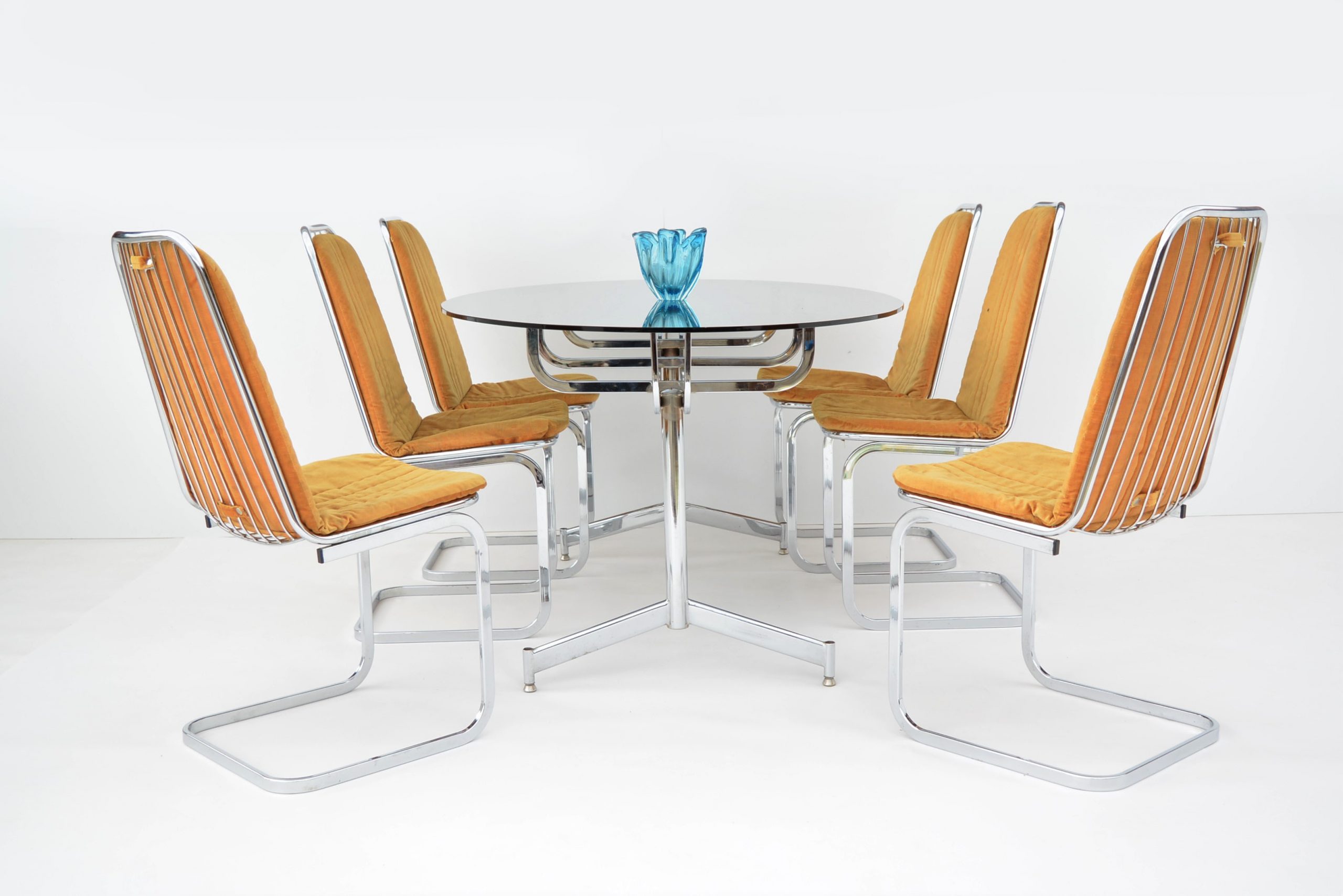 gastone-rinaldi-italian-vintage-dining-suite-chairs-chrome-glass-1960's-retro-designer-melbourne (2)