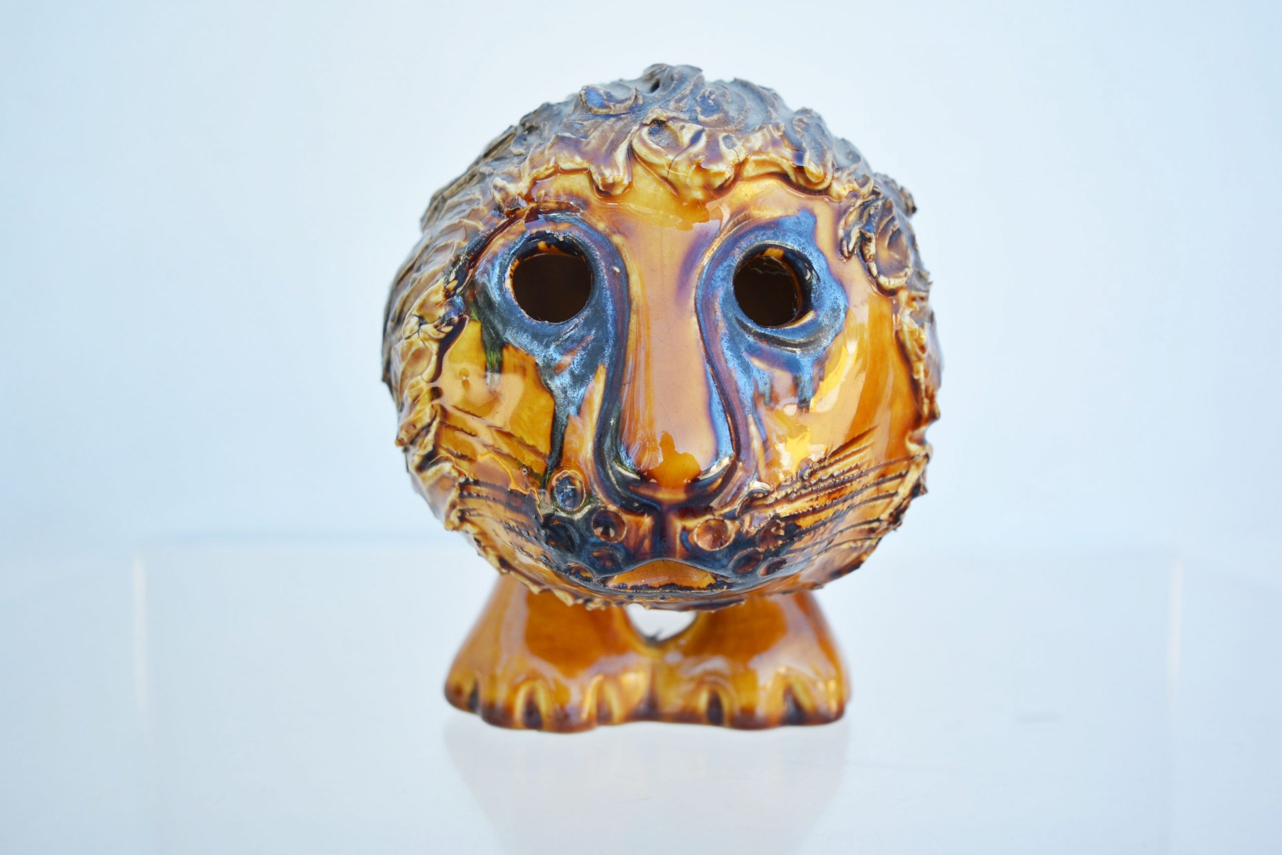 ellis-pottery-lion-vintage-creamic-lion-australian-art-sculpture (3)