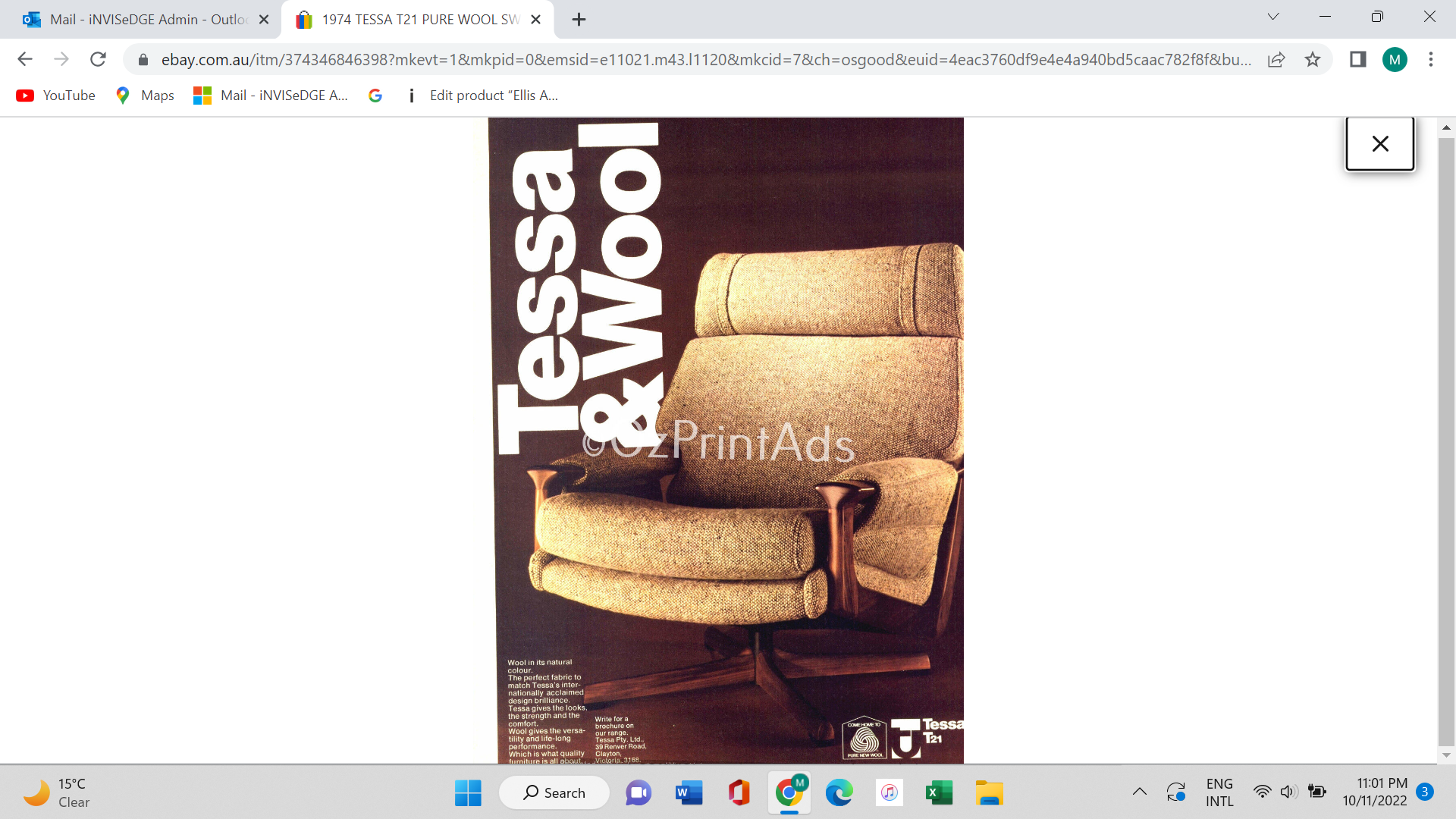 a-tessa-furniture-t21-wool-chairs-pair-vintage-print-ad-1970's-retro-parker-era