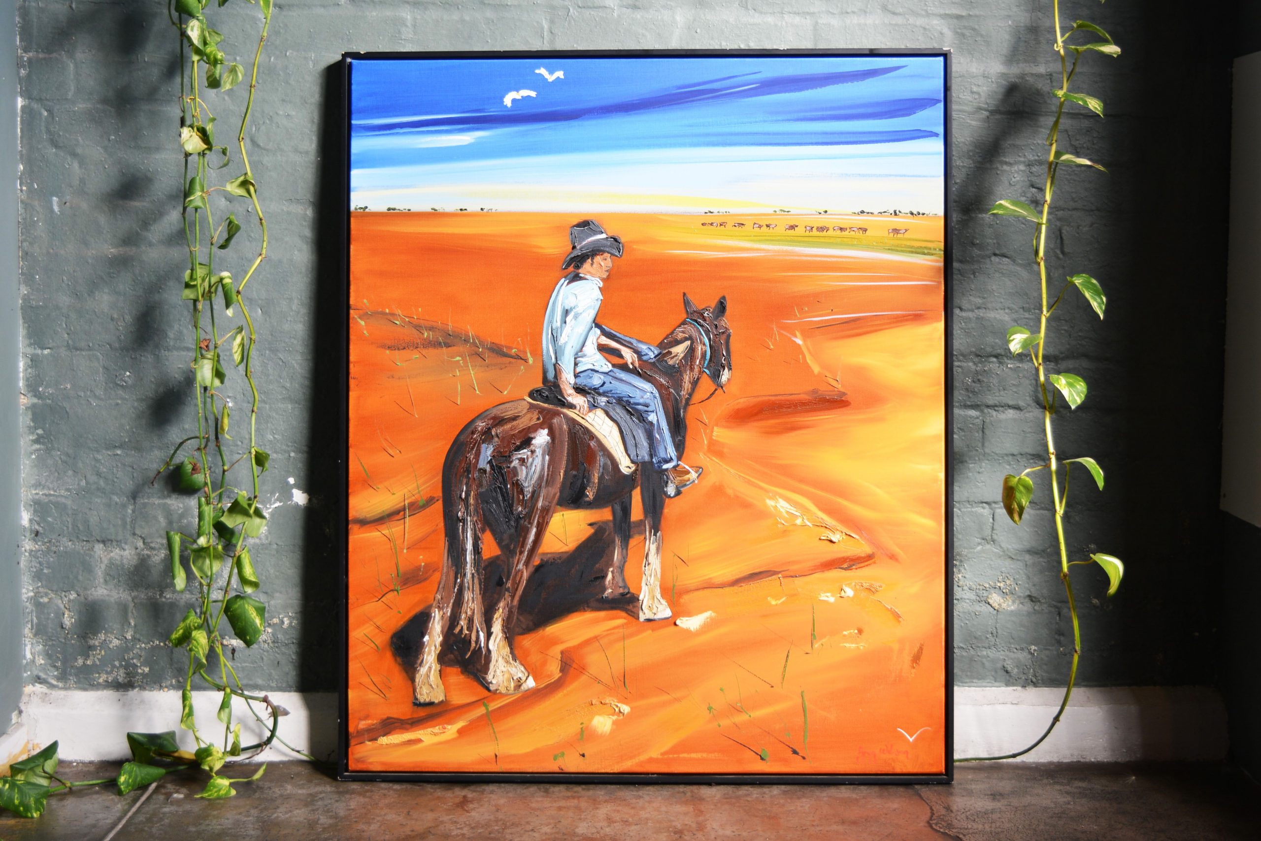 the-drover-greg-wilson-painting-australian-art-artwork-sidney-nolan-arthur-boyd-jeffrey-smart-painters-gallery (16)