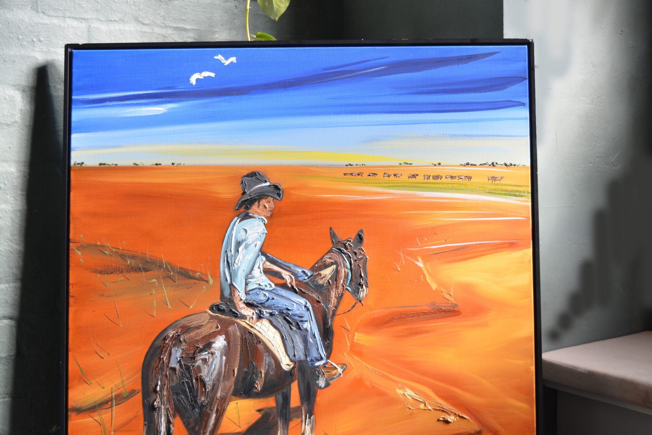 the-drover-greg-wilson-painting-australian-art-artwork-sidney-nolan-arthur-boyd-jeffrey-smart-painters-gallery (7)