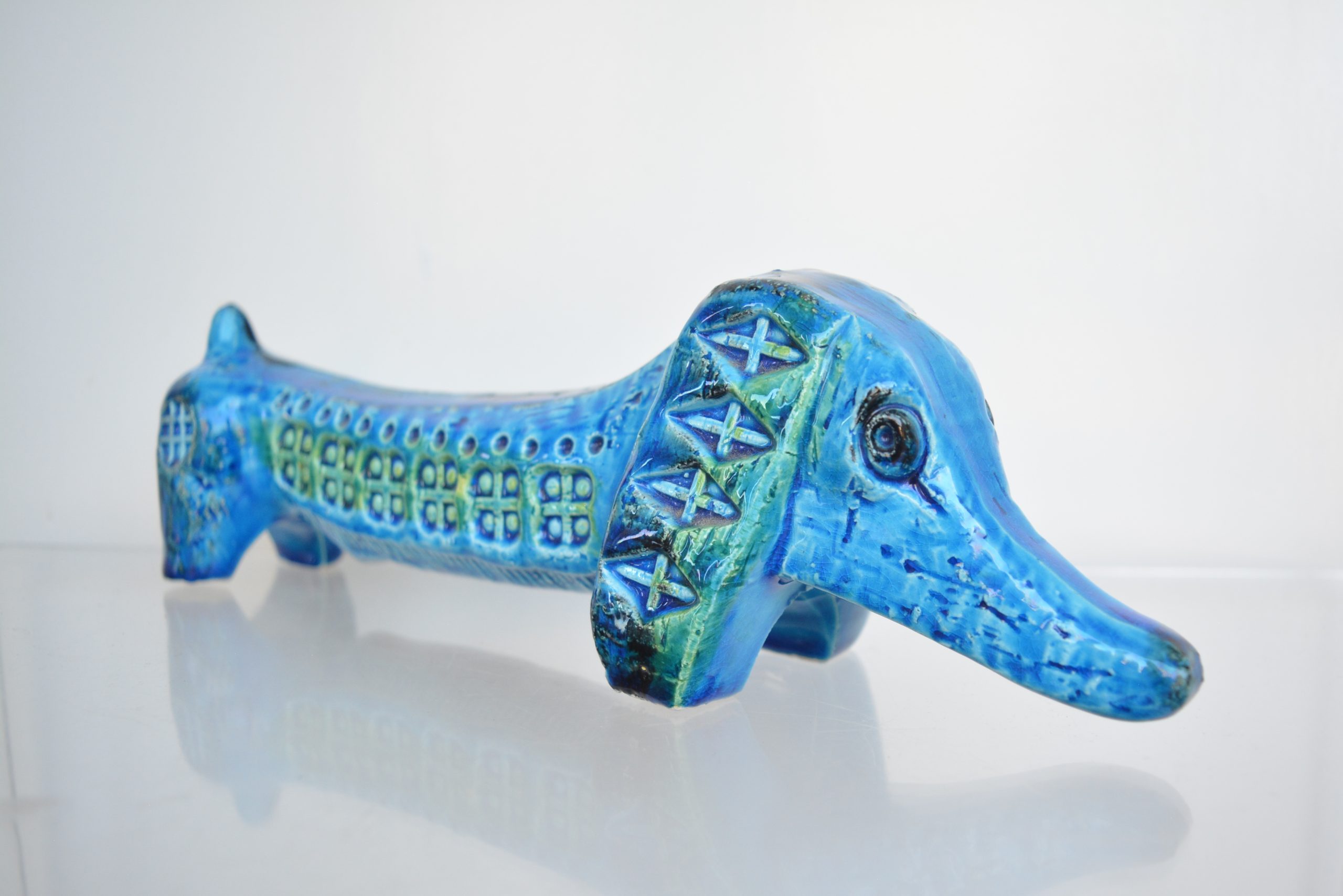 bitossi-dachshund-dog-vintage-pottery-italian-italy-flavia-rimini-blu (10)