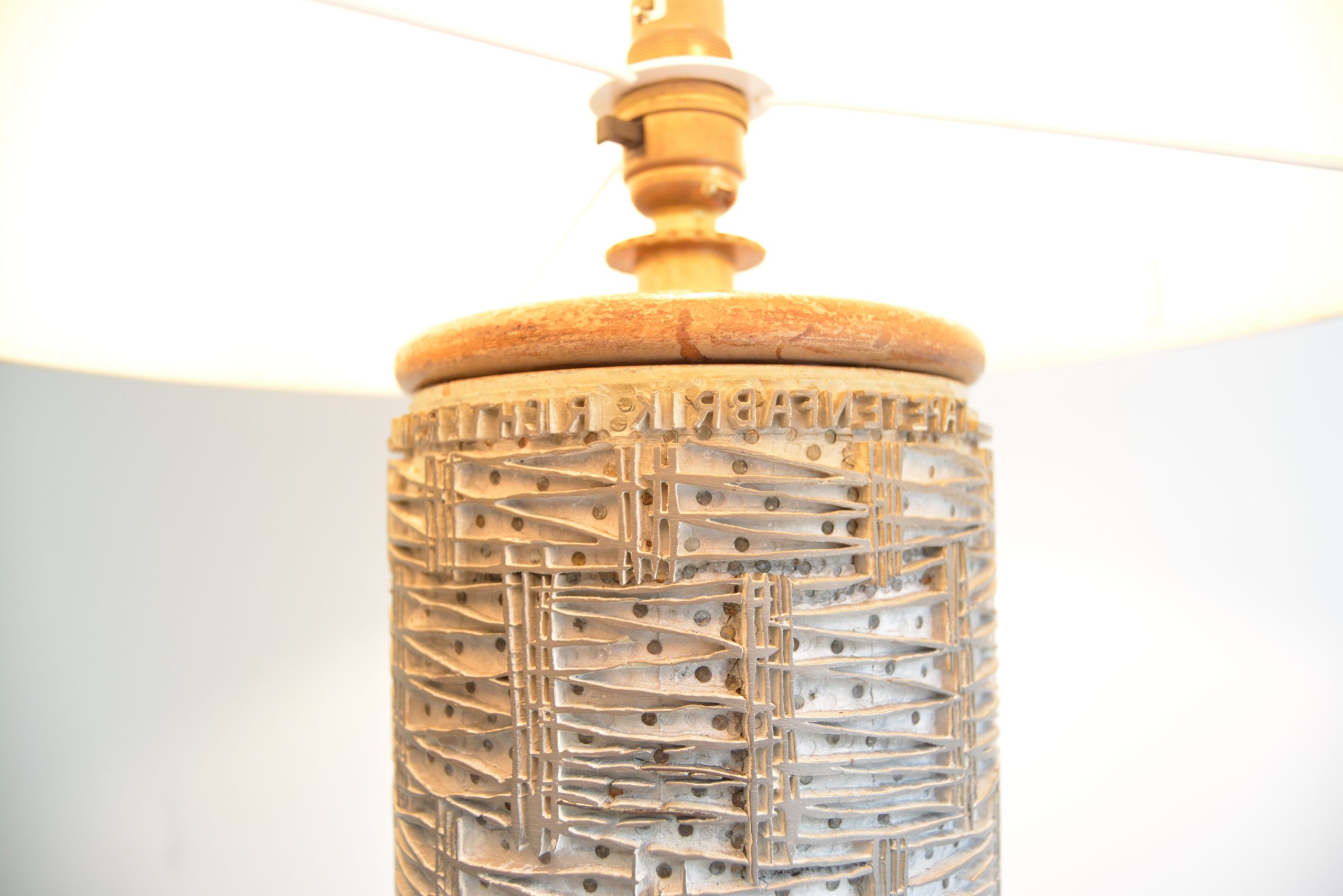 1950's-retro-floor-lamp-lamp stand-German-printers-stamp-roll-designer-australian-made (1)