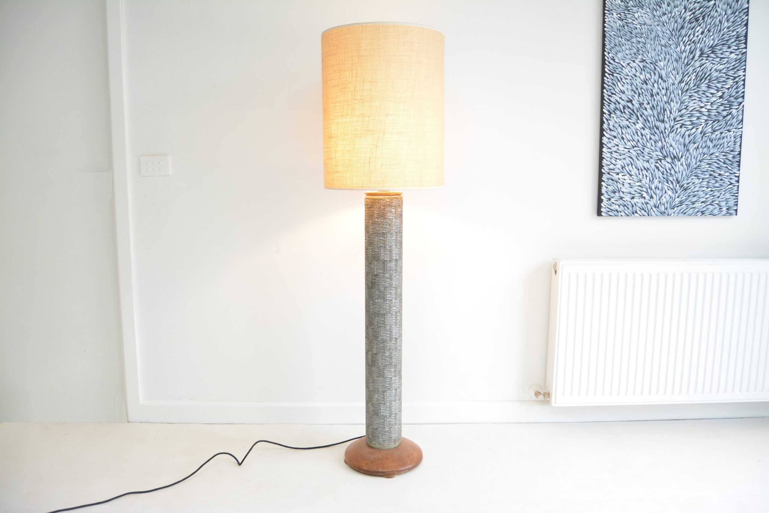 1950's-retro-floor-lamp-lamp stand-German-printers-stamp-roll-designer-australian-made (2)
