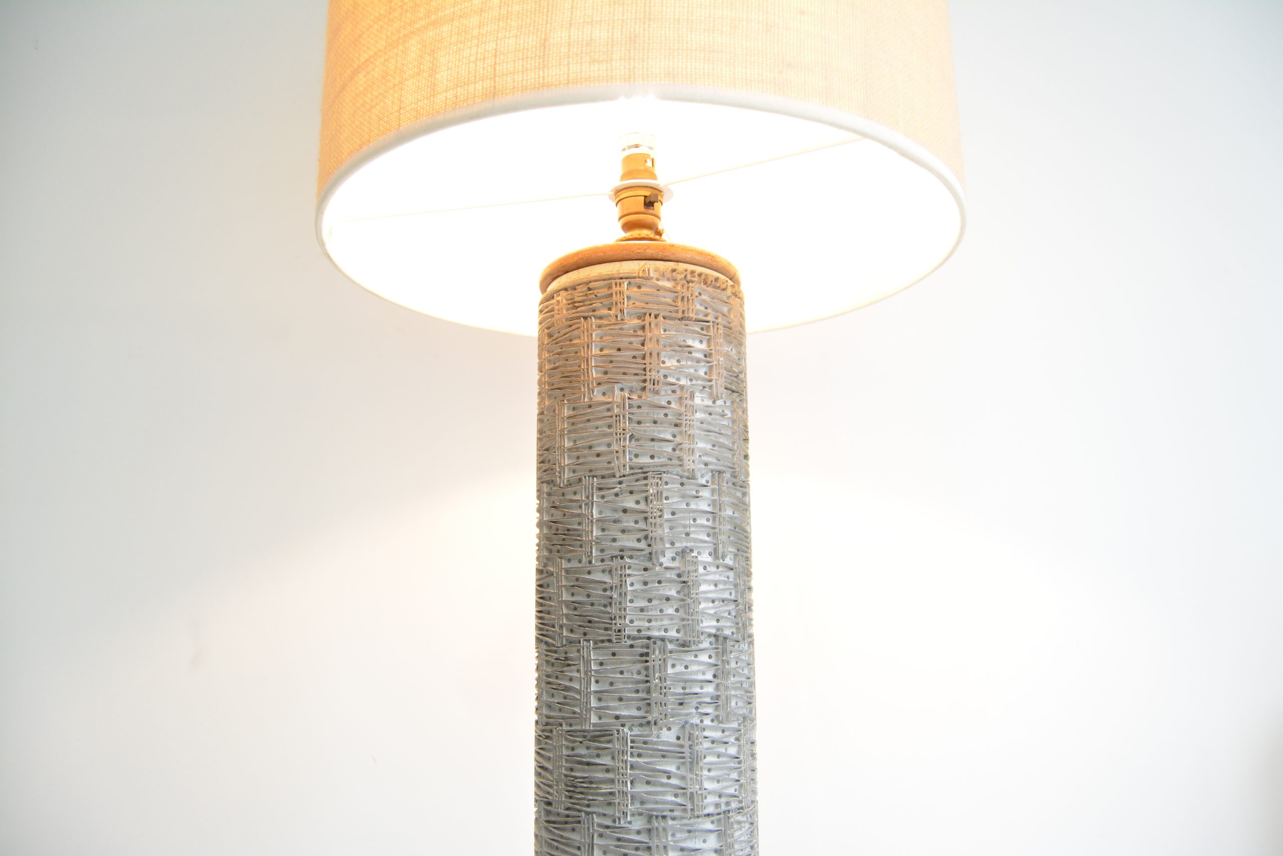 1950's-retro-floor-lamp-lamp stand-German-printers-stamp-roll-designer-australian-made (7)